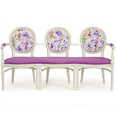 Кресло Луиз-2 Трехместное