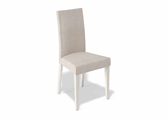 стул Kenner 101М, с мягким сиденьем и спинкой, цвет - бук / бежевый